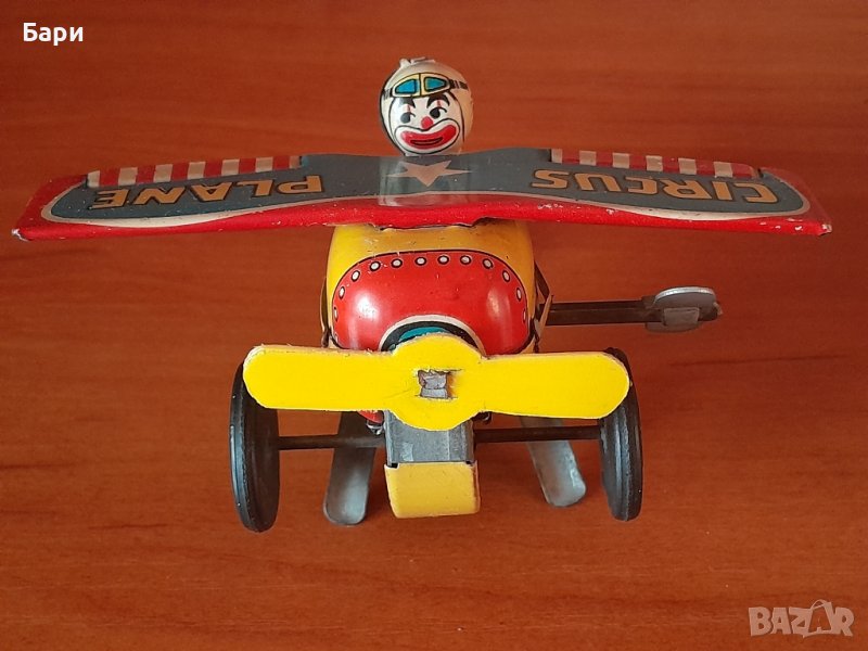 Стара рядка играчка ЦИРКОВ САМОЛЕТ CP-007-Япония, снимка 1