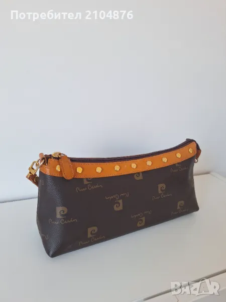 Дамска кожена чанта Pierre Cardin, снимка 1