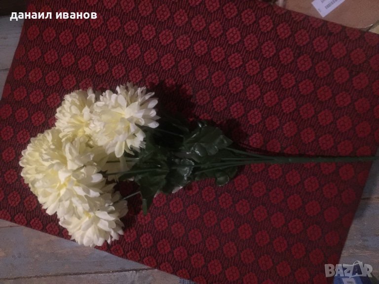 Букет от 6 броя жълти хортензий , снимка 1