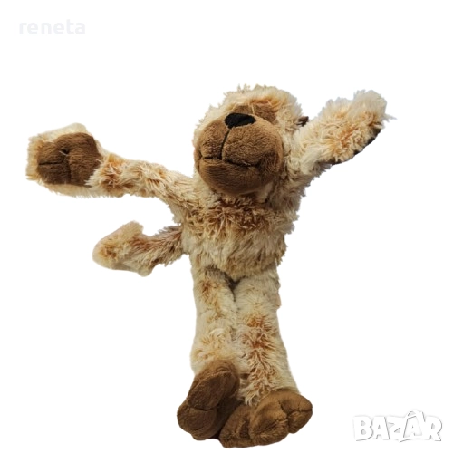 Играчка Маймуна, Текстилна, Бежава, Подвижни ръце, 30 см, снимка 1