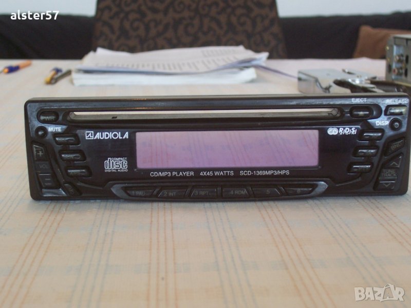 Панел за CD player Audiola SCD-1369MP3/HPS, снимка 1