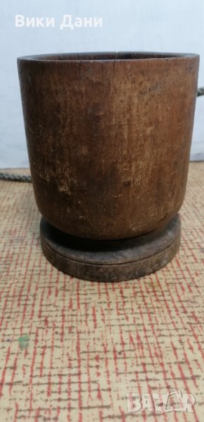 Етно рисунка голямо дървено хаванче, снимка 1