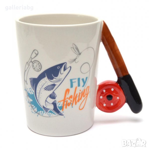 Сувенирна чаша с Въдица, снимка 1