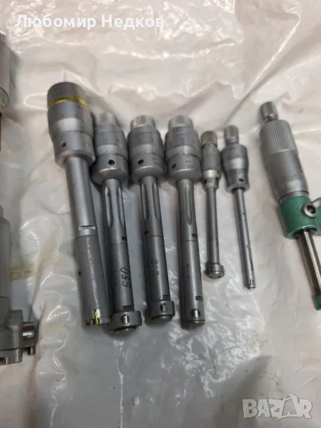 Триточков вътромер микрометър , снимка 1