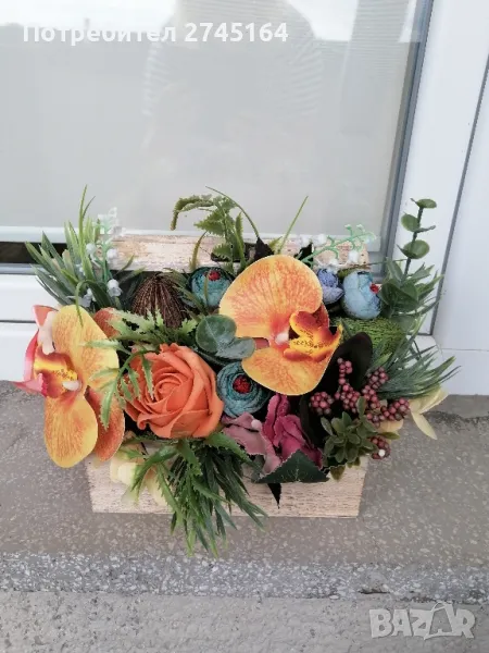 Декорация орхидея , снимка 1