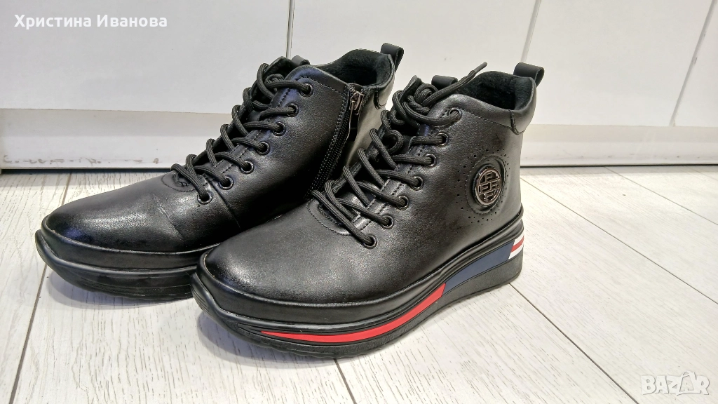 Обувки естествена кожа, снимка 1