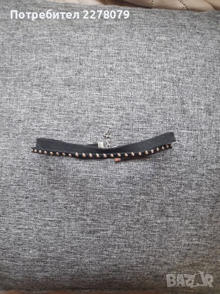 Велурен чокър, снимка 1