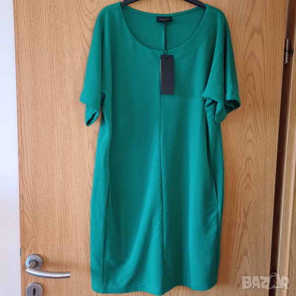 Зелена рокля Л нова , снимка 1