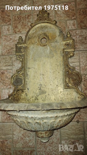 Стара Френска чугунена мивка, снимка 1