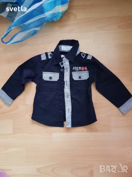 Бебешка риза за повод 1г, снимка 1