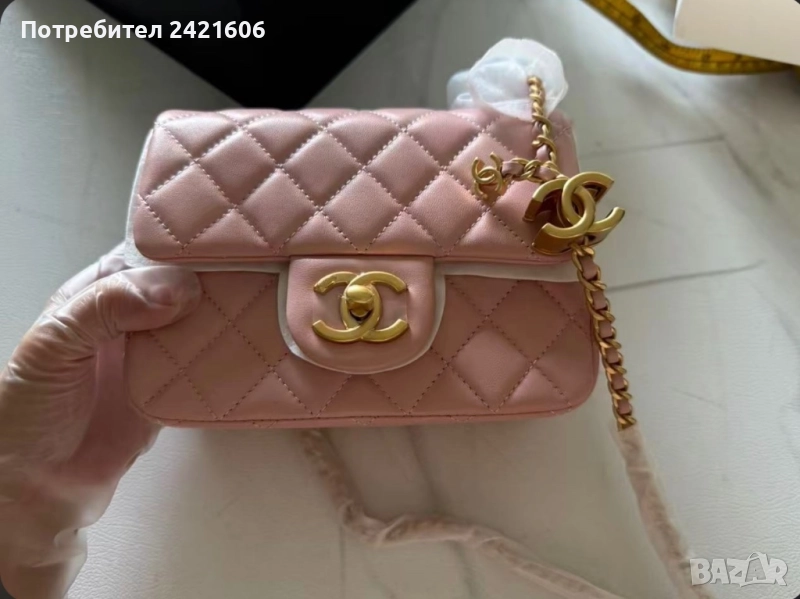 Chanel Mini Flap Bag чанта Най-високо качество Нова! , снимка 1