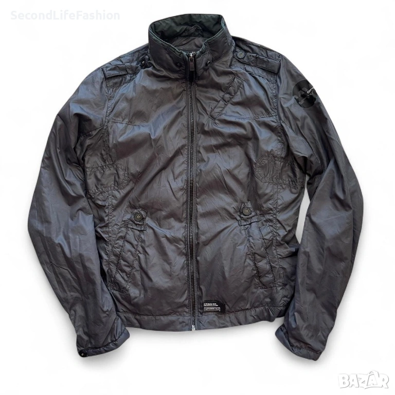 Дамско яке G-Star Raw, леко  размер M, тъмносиво, снимка 1