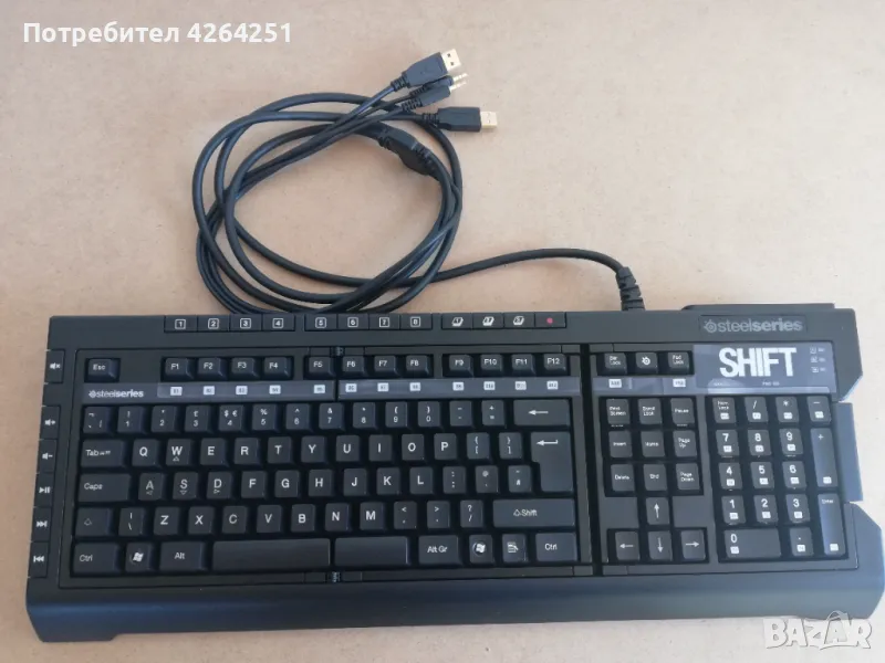 Клавиатура SteelSeries Shift 64100, снимка 1