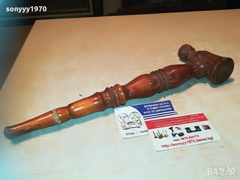 голяма лула 36х11см 2906212128, снимка 1