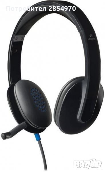 Слушалки LOGITECH USB Headset H540, снимка 1