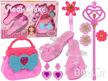 Детски комплект Чанта с  чехли, жезъл, аксесоари за коса, снимка 1