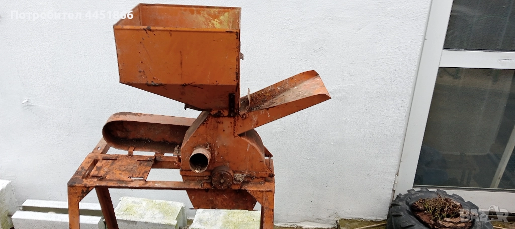  чукова фуражомелка . без мотор, снимка 1