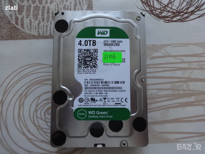 4ТБ hdd hard disk hard drive хард диск wd sata , снимка 1