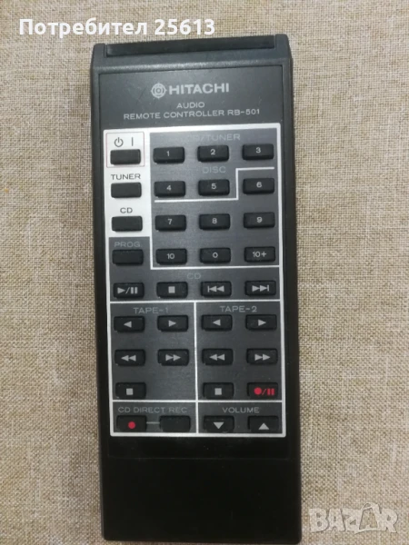 Дистанционно Hitachi RB-501, снимка 1