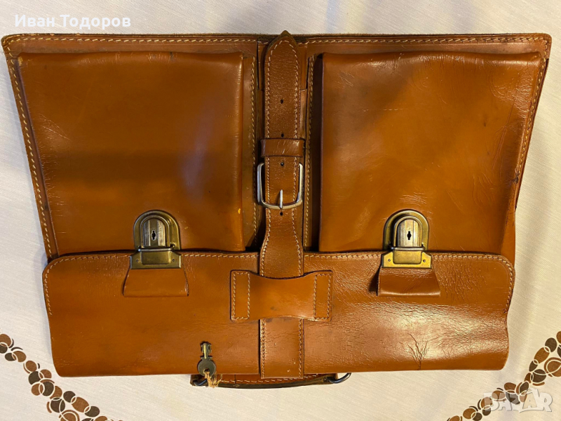 Много здрава мъжка чанта от тележки бокс, снимка 1