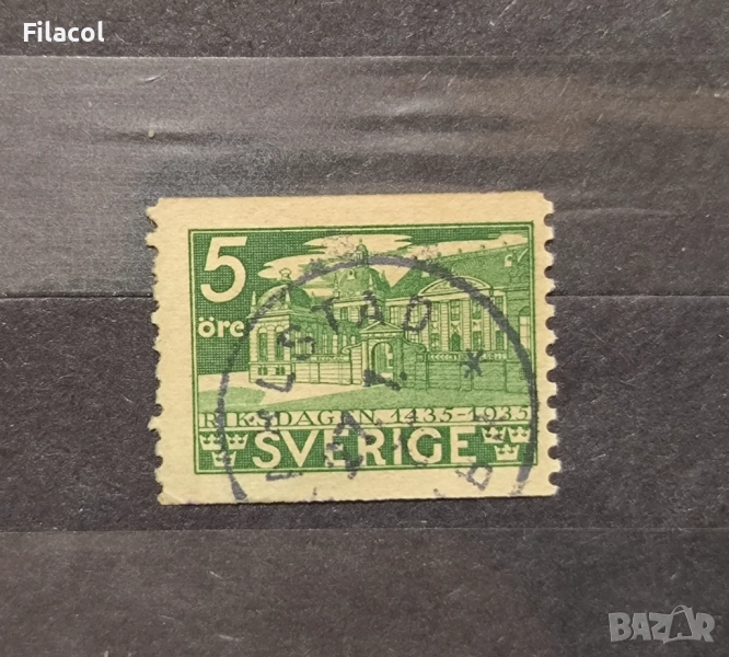 Швеция 1935 г. 500 г. на парламента, снимка 1