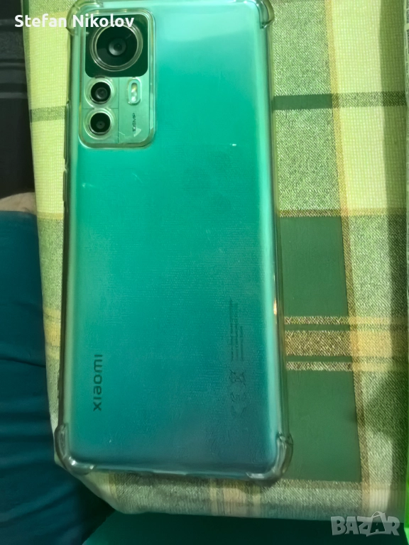 Продавам много добър телефон,Ксиоми 12 Т, винаги е бил с протектор, без следи от ползване. , снимка 1