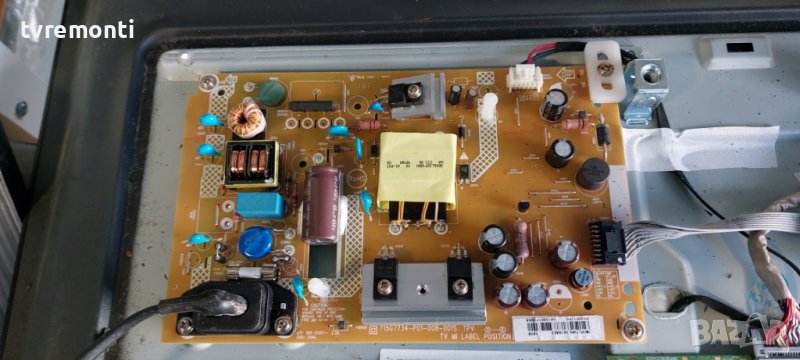 POWER BOARD ,715G7734-P01-008-001S, for, PHILIPS 32PFS5803/12 for 32 inc DISPLAY TPT315B5-FHBN0.K, снимка 1