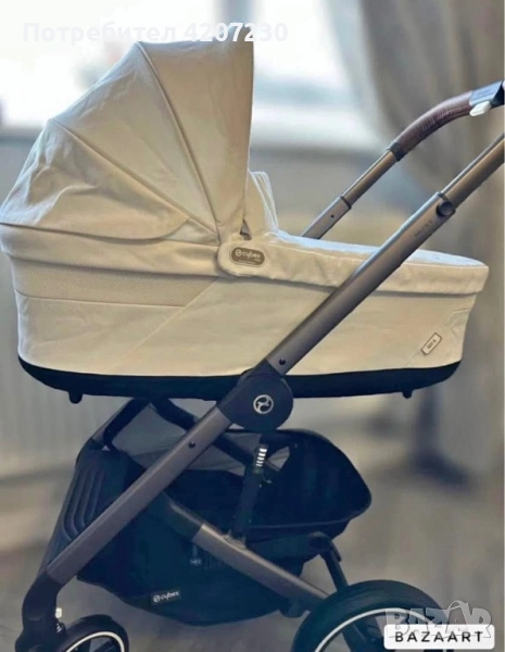 Бебешка количка 2 в 1 Balios S Lux като нова, снимка 1