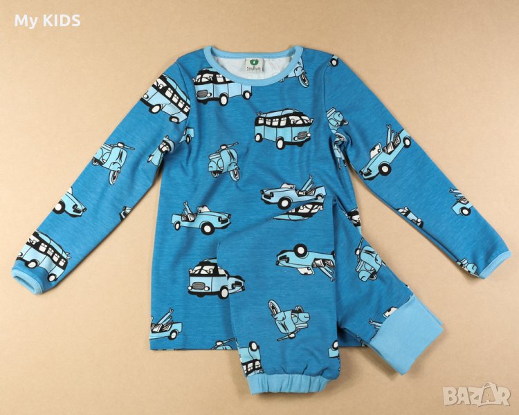 детска пижама комплект Smafolk 92 2-3 98 3-4 104 4-5 110 5-6 116 6-7 122 7-8, снимка 1