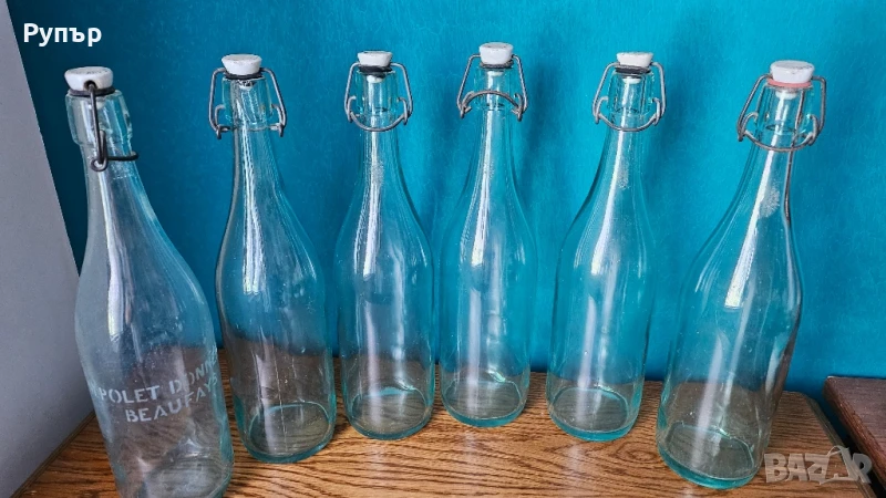 Стари стъклени бутилки, снимка 1