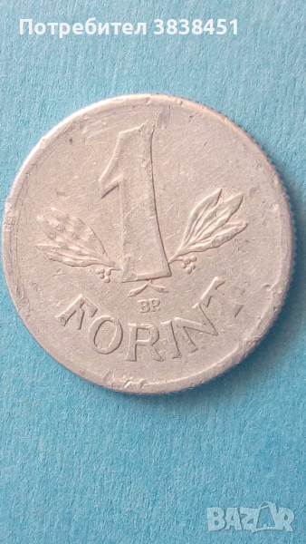 1 форинт 1969 года Унгария, снимка 1