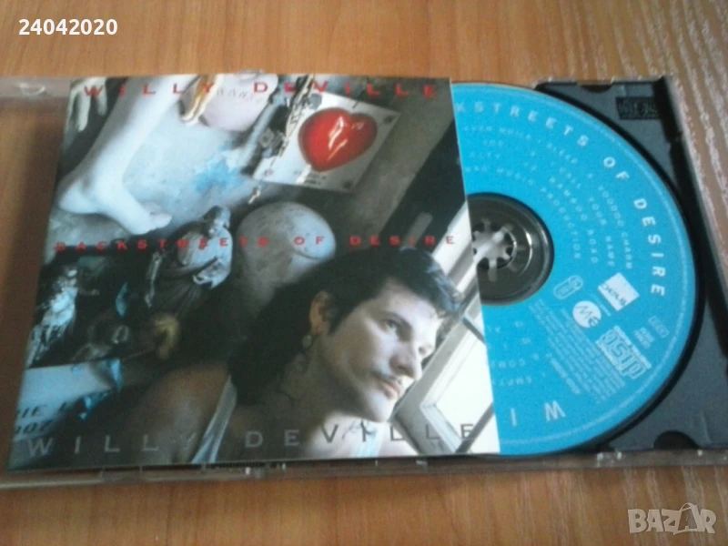 Willy DeVille – Backstreets Of Desire оригинален диск, снимка 1