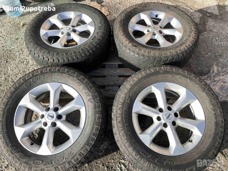 17цола Джанти 6х114,3 Nissan Navara Pathfinder 7J et30 Оригинал, снимка 1