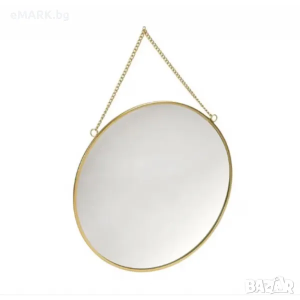 Огледало за стена с кръгла форма от акрилно стъкло, снимка 1