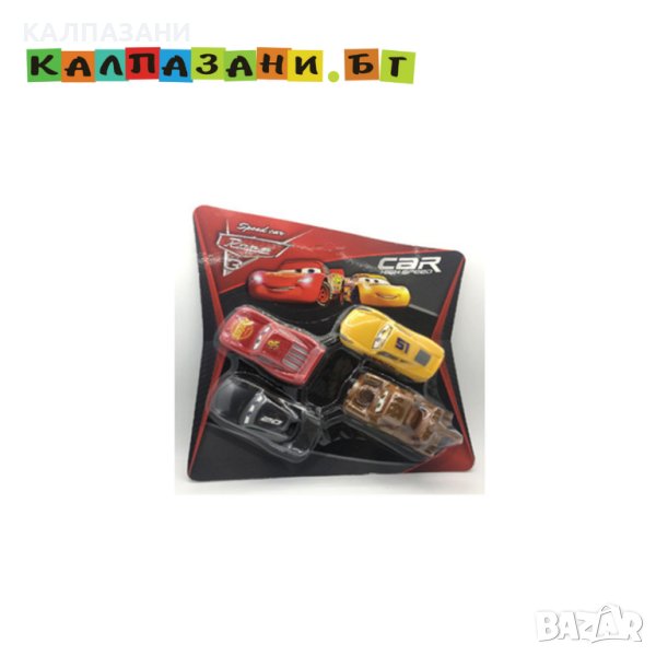 Disney Pixar Cars - КОЛИТЕ КОМПЛЕКТ 4 БР.   4903-4 (T), снимка 1
