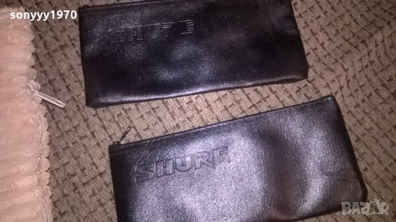 SHURE-21Х10СМ-КОЖЕН КЕИС С ЦИП, снимка 1