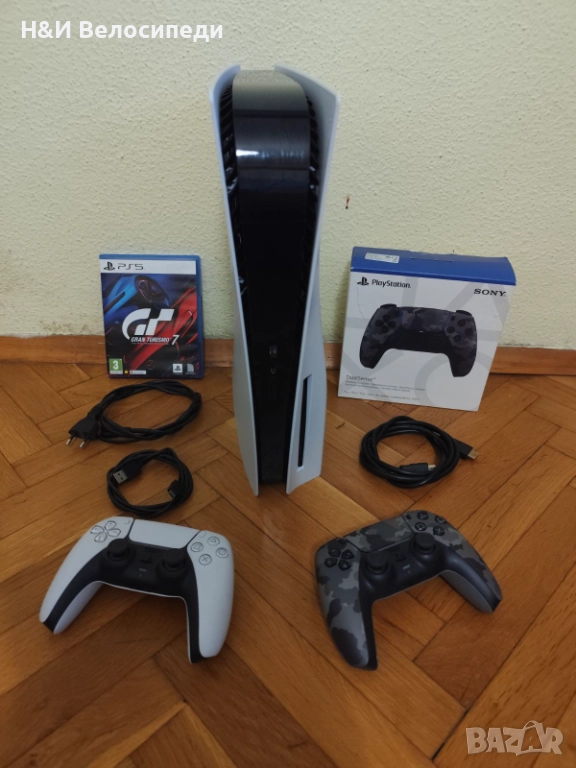 Playstation 5 Disc Edition КАТО НОВ !!!, снимка 1