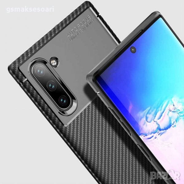 Samsung Galaxy Note 10 - Удароустойчив Кейс Гръб FIBER, снимка 1