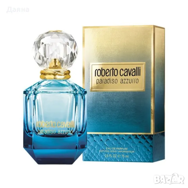 ROBERTO CAVALLI PARADISO AZZURRO Дамска парфюмна вода, 75мл., снимка 1