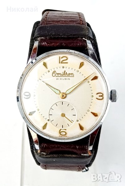 Omicron montre ancre 21 rubis - швейцарски часовник, снимка 1