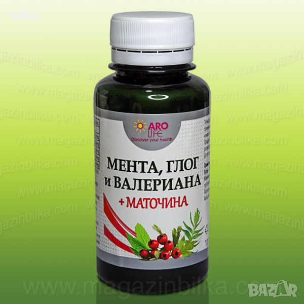 Тинктура от Мента Глог Валериана, снимка 1