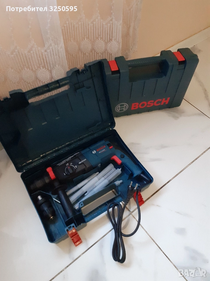 75лв чисто нов ПЕРФОРАТОР НА BOSCH 1600w 2.28 пишете или се обадете , снимка 1