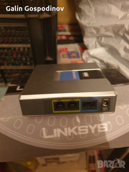 Voip адаптер Linksys PAP2 за интернет разговори, снимка 1