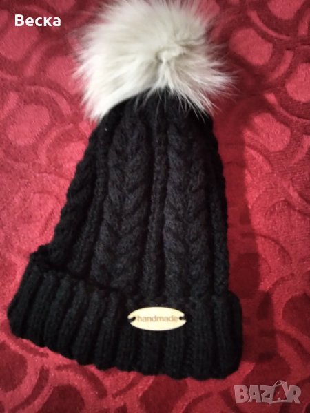 Плетена шапка , снимка 1