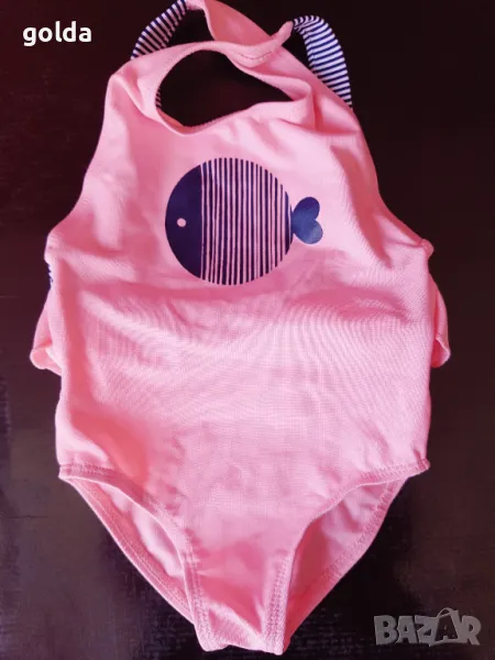 Розов цял бански OBAIBI 74см/12 мес, снимка 1