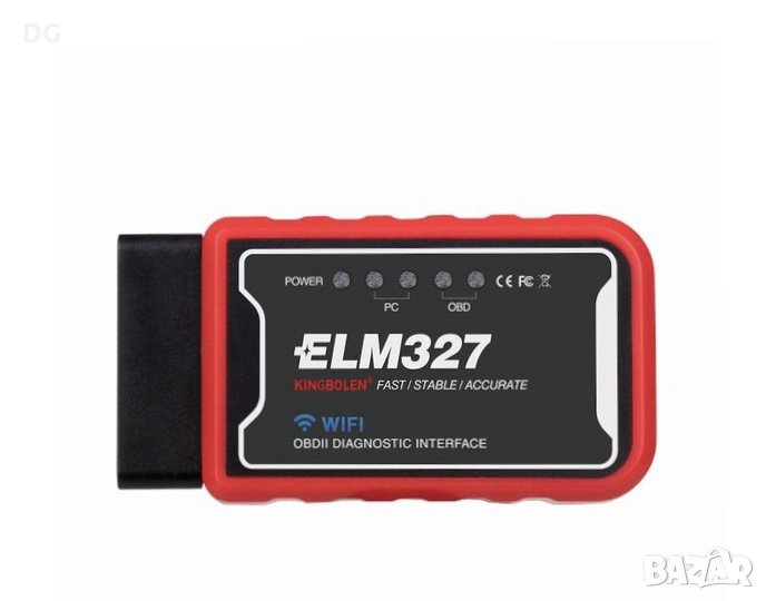  Букса за автодиагностика OBD-2 - ELM-327, снимка 1