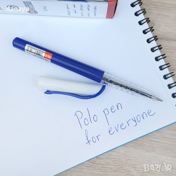 3032 Химикалка Polo Pen, 0.7mm, син, снимка 1