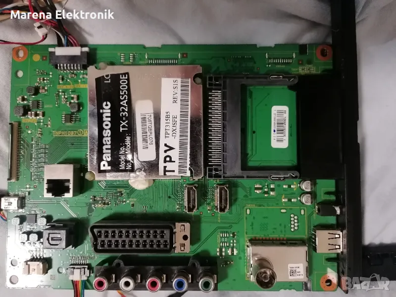 M.Board: TNPH1087(1)A  и захранване:715G6386-P01--000-003H за тв. Panasonic TX-32AS500E, снимка 1