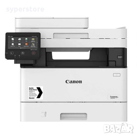 Принтер Лазерен Мултифункционален 4 в 1 Черно - бял Canon i-SENSYS MF445DW Принтер, скенер, копир и , снимка 1