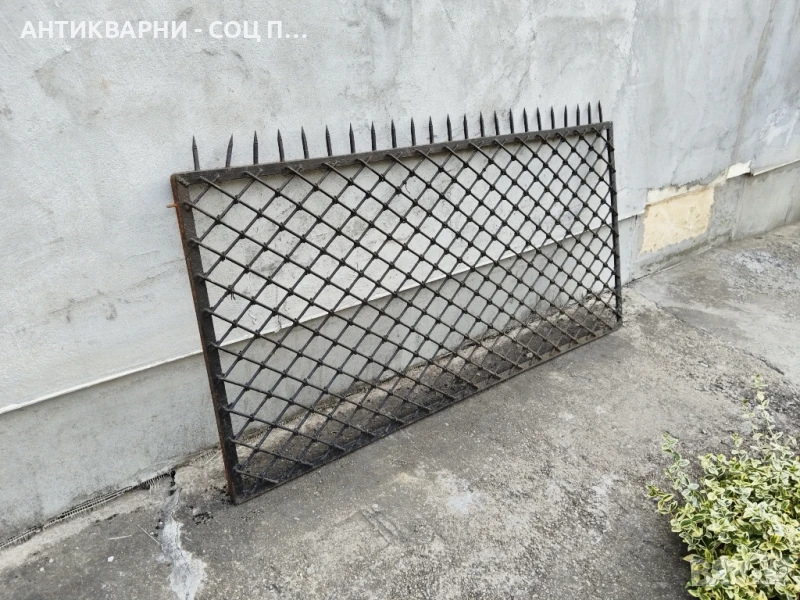 Комплект 6 Броя Стари Ковани Панели, Стара Кована Ограда / 6 Броя / 10 Метра! , снимка 1